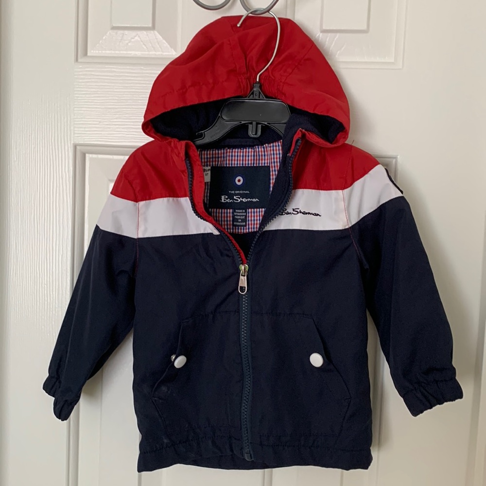 2T Sailor style wind beaker, fleece lined